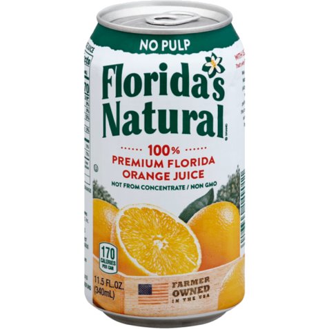 Florida Natual Orange Juice 11.5oz 24ct