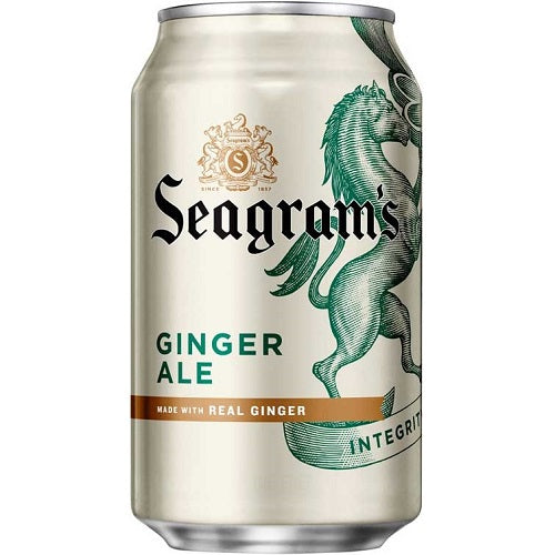 Seagrams Ginger Ale 12oz 24ct