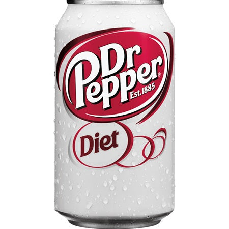 Diet Dr Pepper 12oz 24ct