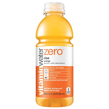 Vitamin Water Zero Rise Orange 20oz 24ct