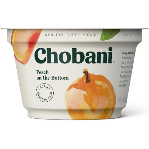 Chobani Yogurts - Peach 12ct