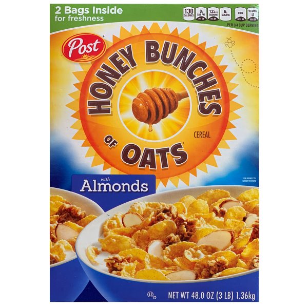 Honey Bunches of Oats with Almonds 48oz Bulk