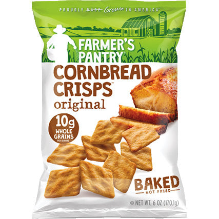 Farmers Pantry Cornbread Crisps - Original Cornbread 2oz