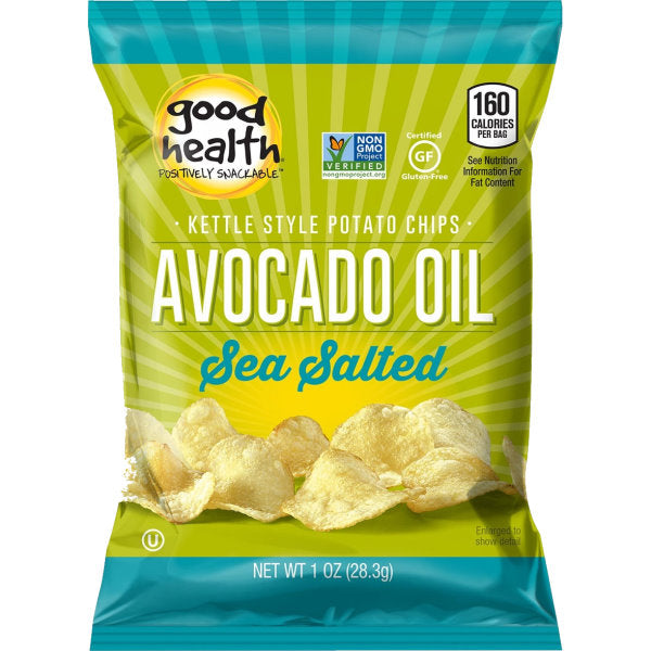 Good Health Chips Avocado Oil Sea Salt 1oz 30ct