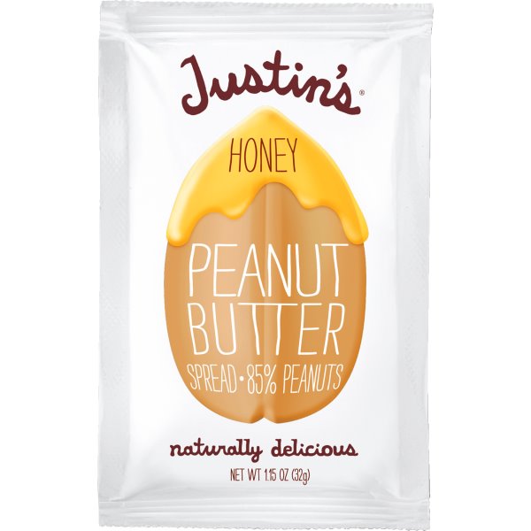 Justin's Honey Peanut Butter 1.15oz 60ct