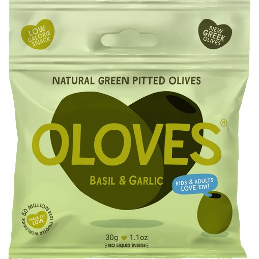 Oloves Basil Garlic 1.1oz 10ct