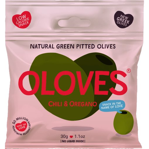 Oloves Chili Oregano 1.1oz 10ct
