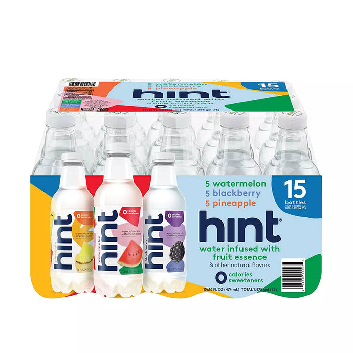 Hint Water Variety Pack 16oz 15ct