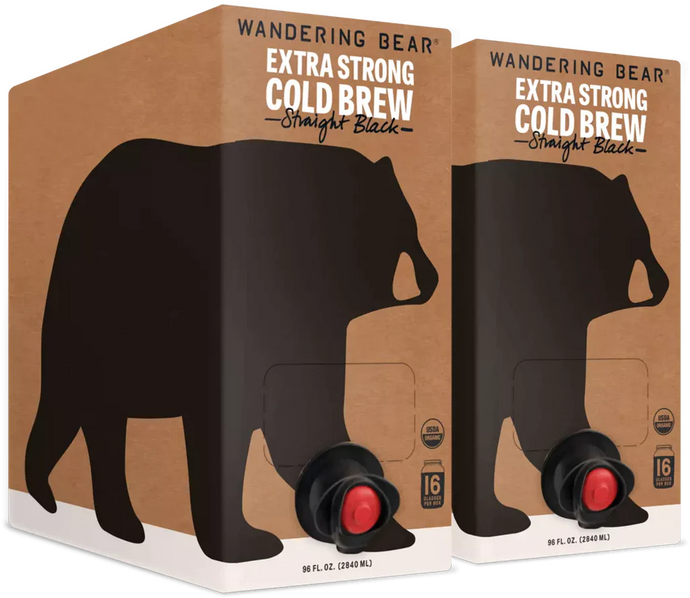 Wandering Bear Cold Brew 1 Gallon 3 Pack