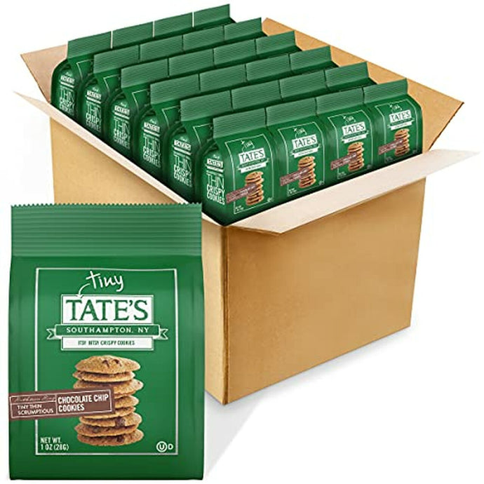 Tate's Chocolate Chip Cookies 24ct Case