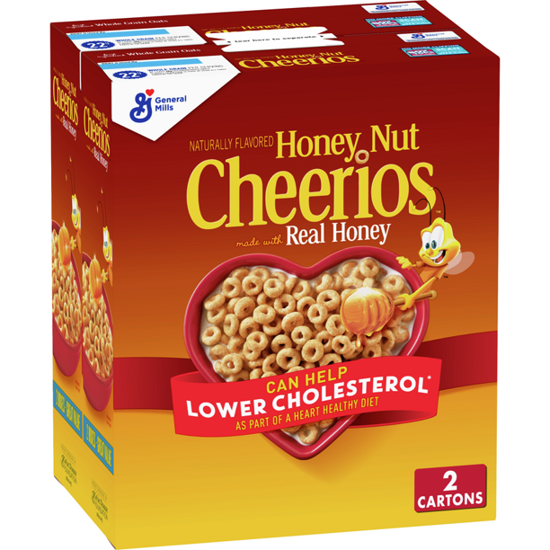 Honey Nut Cheerios 24oz 2pack Bulk