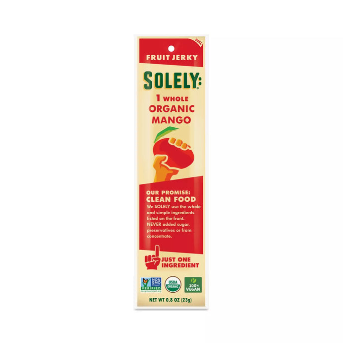 Soley Mango Jerky .8oz 72ct