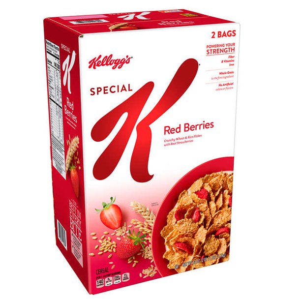 Special K Red Berries Cereal 43 oz Bulk