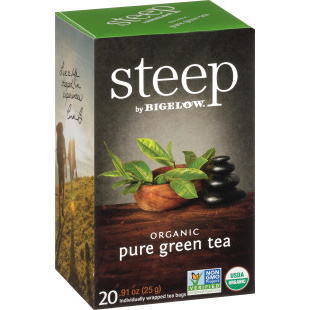 Steep Tea Organic Pure Green 120ct