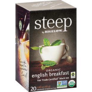 Steep Tea Organic English Breakfast 120ct