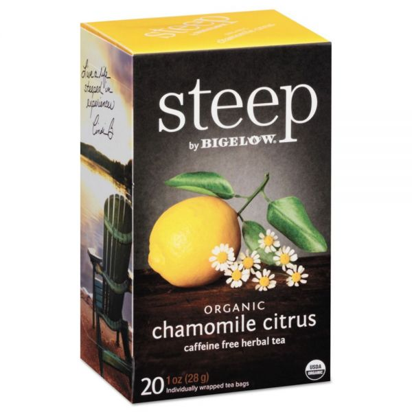 Steep Tea Organic Chamomile 120ct